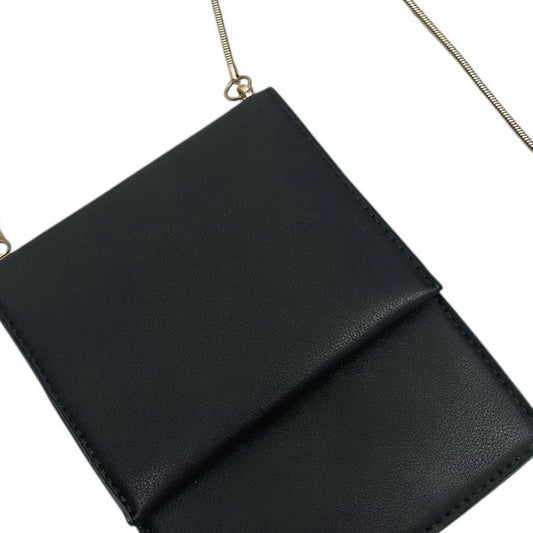 NWT Melie Bianco Ellie Black Leather Crossbody Purse