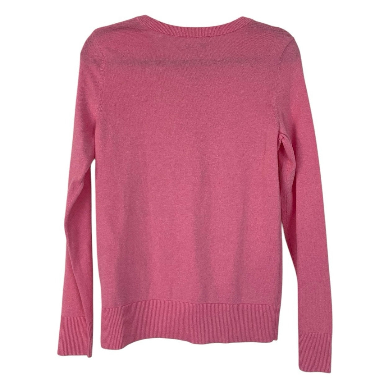 NWT Amazon Essentials Pink Button Down Cardigan Sweater