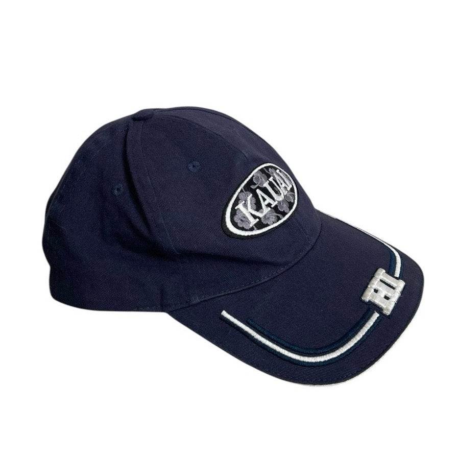 Magic Caps Kauai Hawaii Navy Blue Cotton Hat