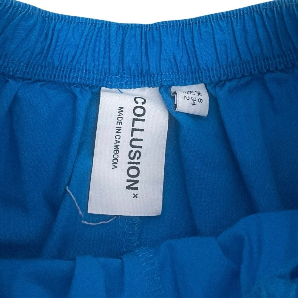Collusion Blue Mini Shorts