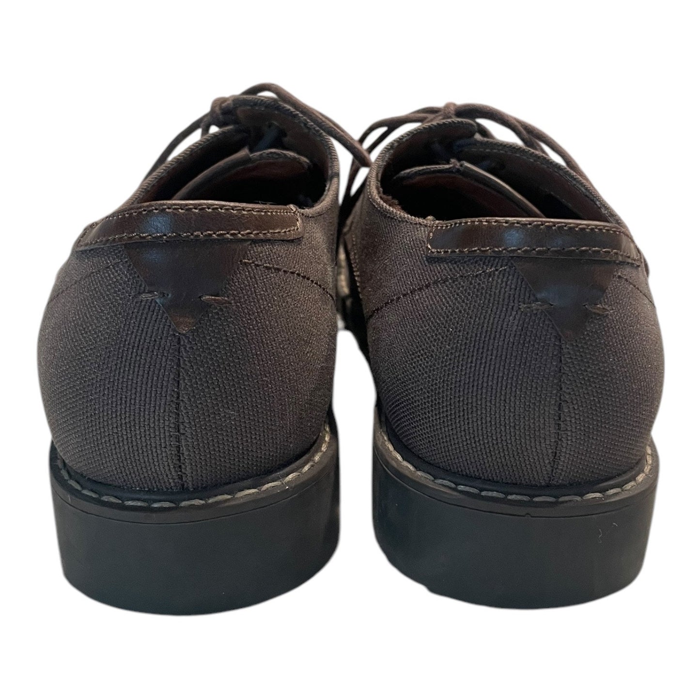 Guess Mens Brown Lace Up Dress Shoes