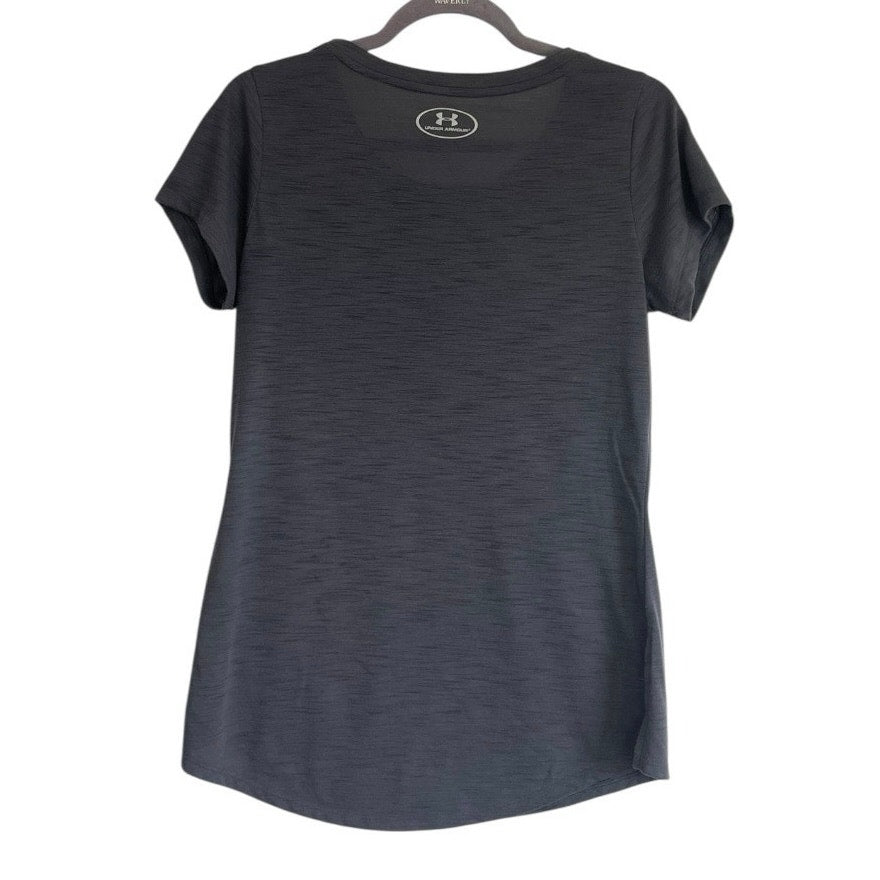Under Armour Grey Heatgear Threadborne Colorado State 1870 Graphic Tee