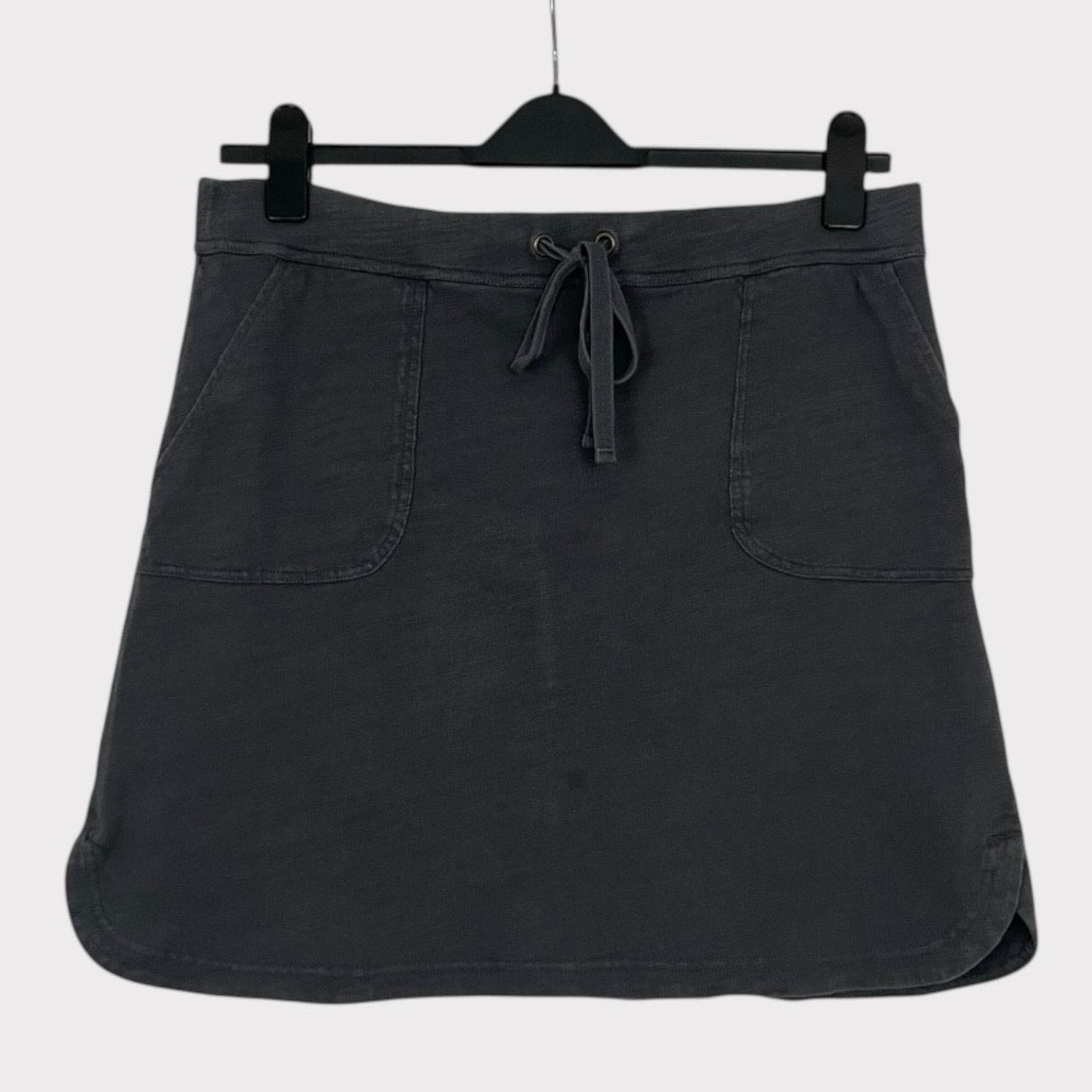 Caslon Grey Casual Cotton Mini Skirt