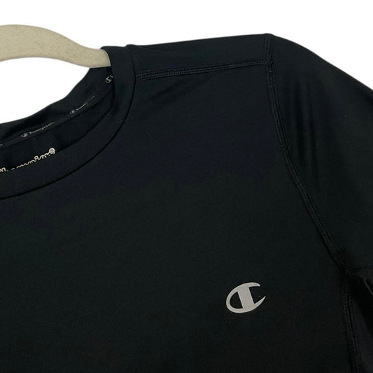 Champion Black Gear Short Sleeve Active Top