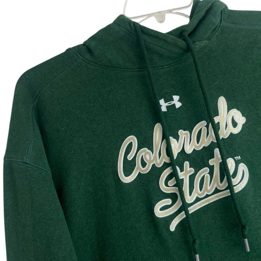 Under Armour Green Colorado State University Hoodie Sweatshirt