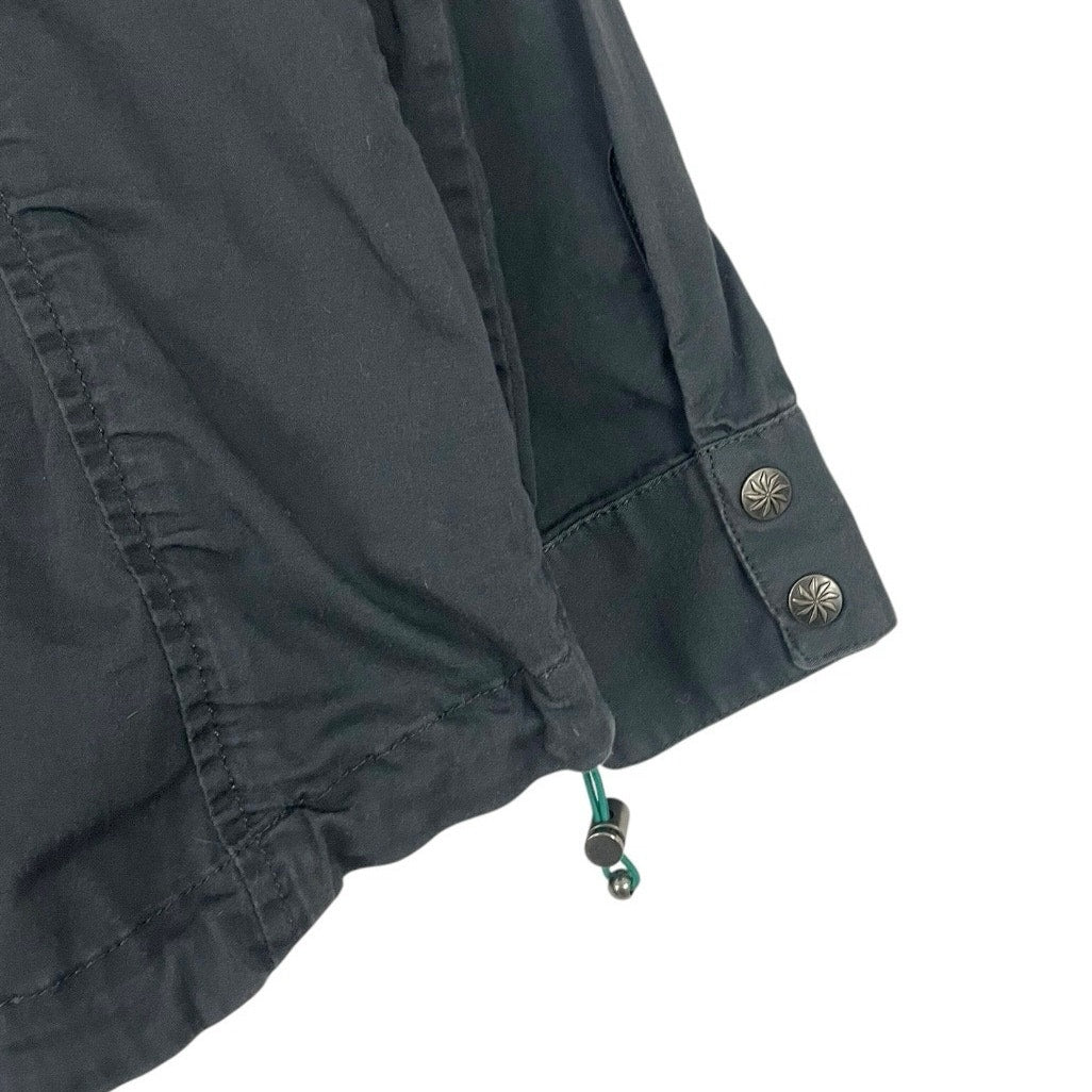 Athleta Grey Hooded Zip Up Jacket