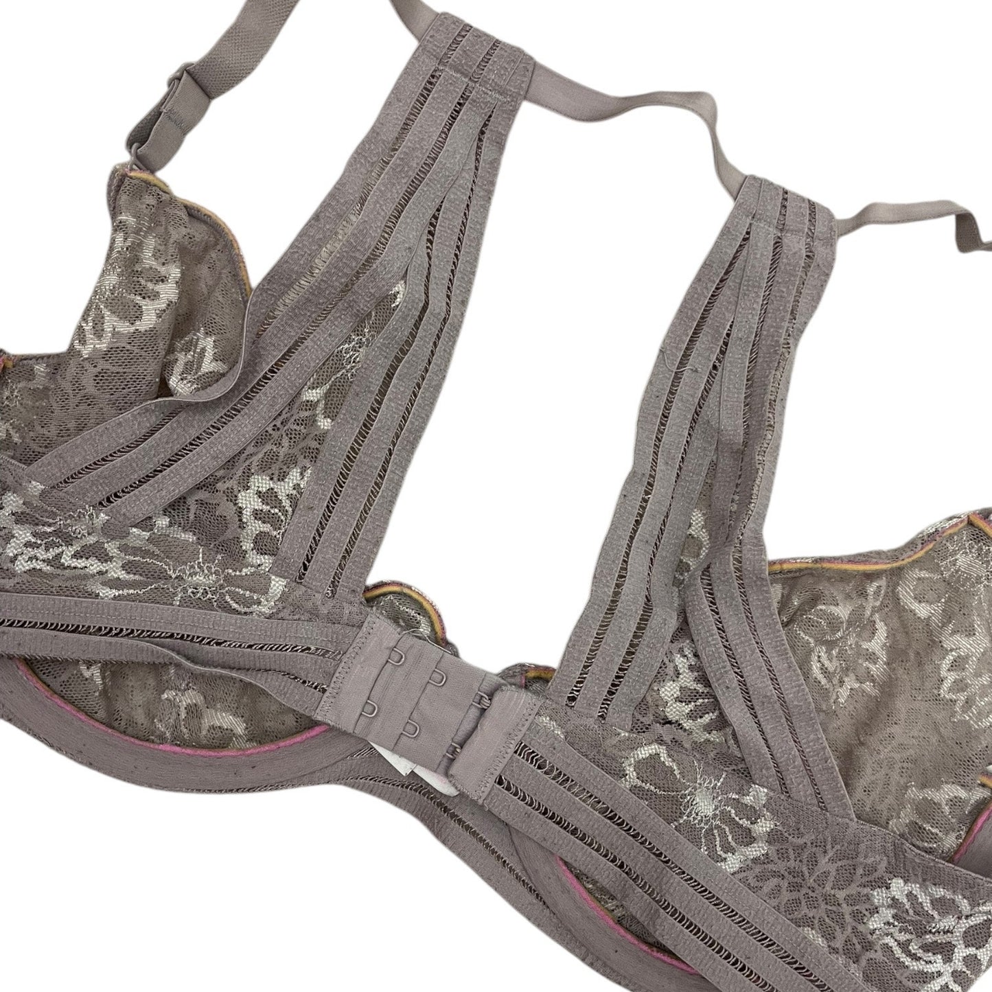 PINK Victoria’s Secret Sheer Lace Underwire Bra