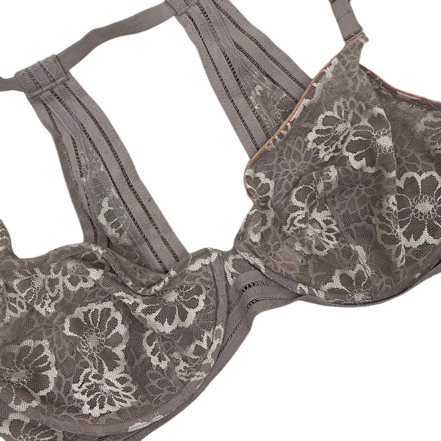PINK Victoria’s Secret Sheer Lace Underwire Bra
