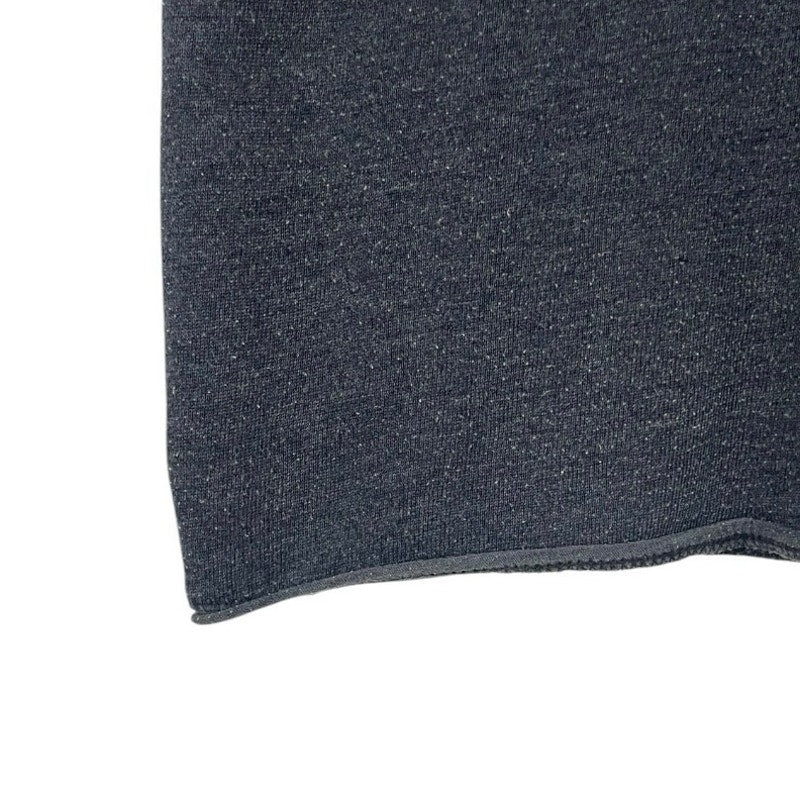 Zara Man Mens Dark Navy Blue Grey Soft Short Sleeve Tee