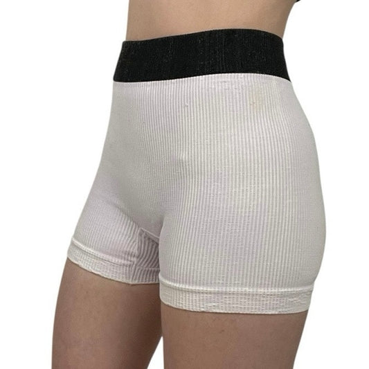 Free People Movement Ribbed Active Mini Shorts