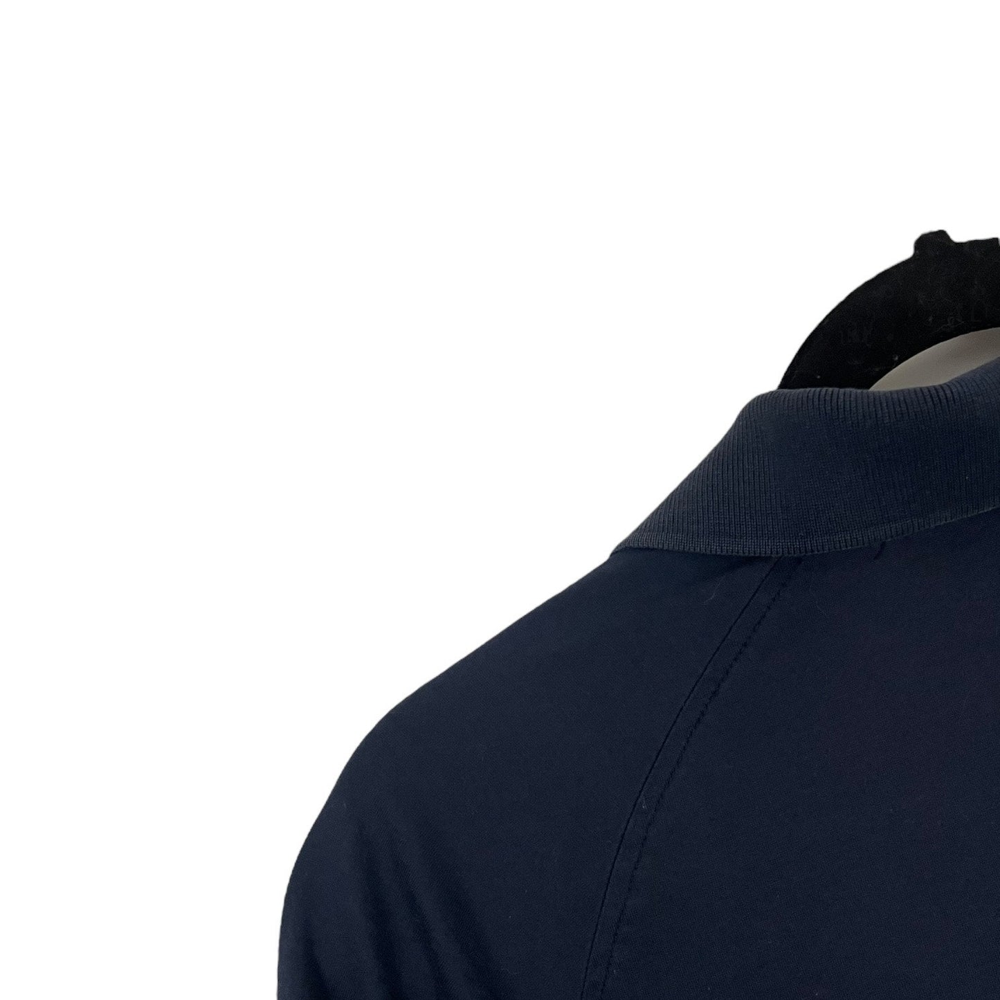 Aureus Mens Navy Blue Short Sleeve Polo Shirt