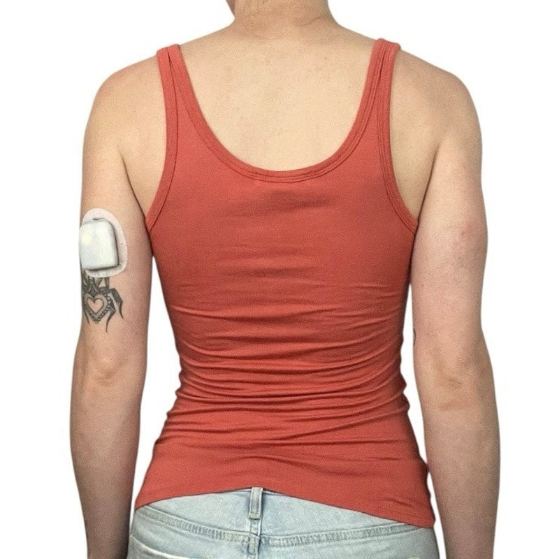 Forever 21 Soft Coral Orange Tank Top