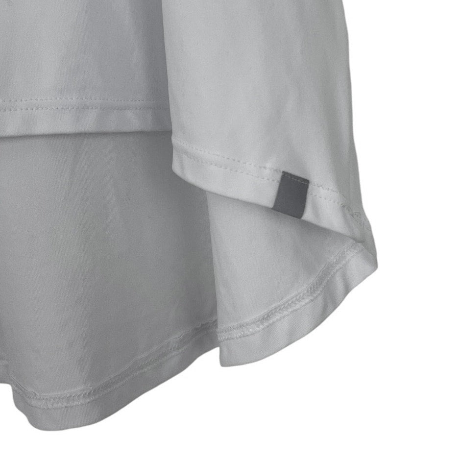Donajo White Athletic Tank Top