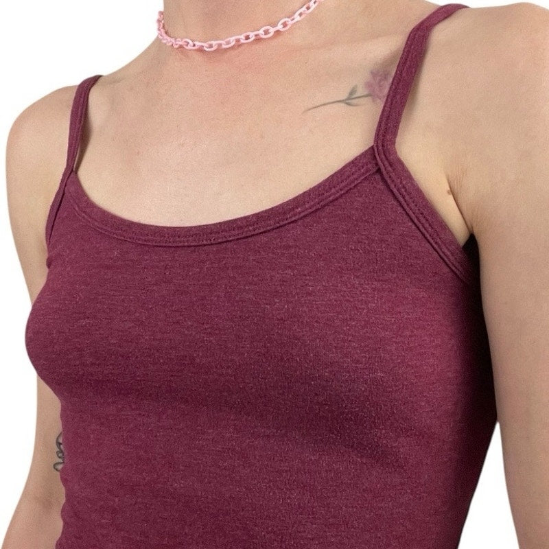 BKE Maroon Camisole Tank Top