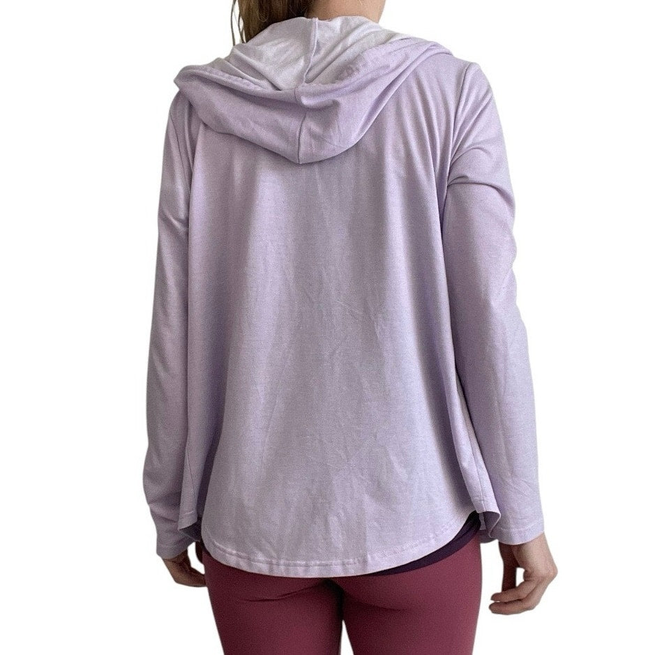 32 Degrees Cool Purple Zip Up Hooded Athletic Jacket