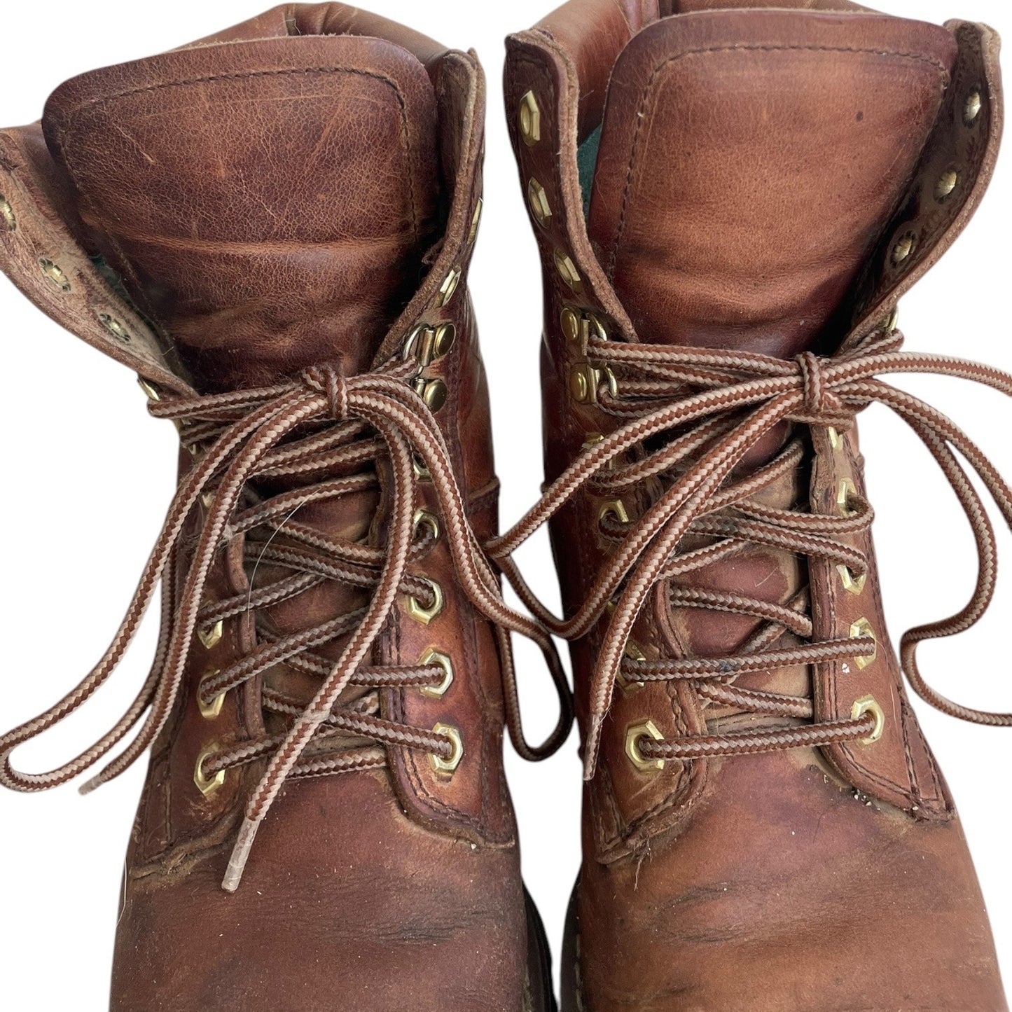 Vintage Colorado Genuine Leather Brown Oil Resistant Work Boots