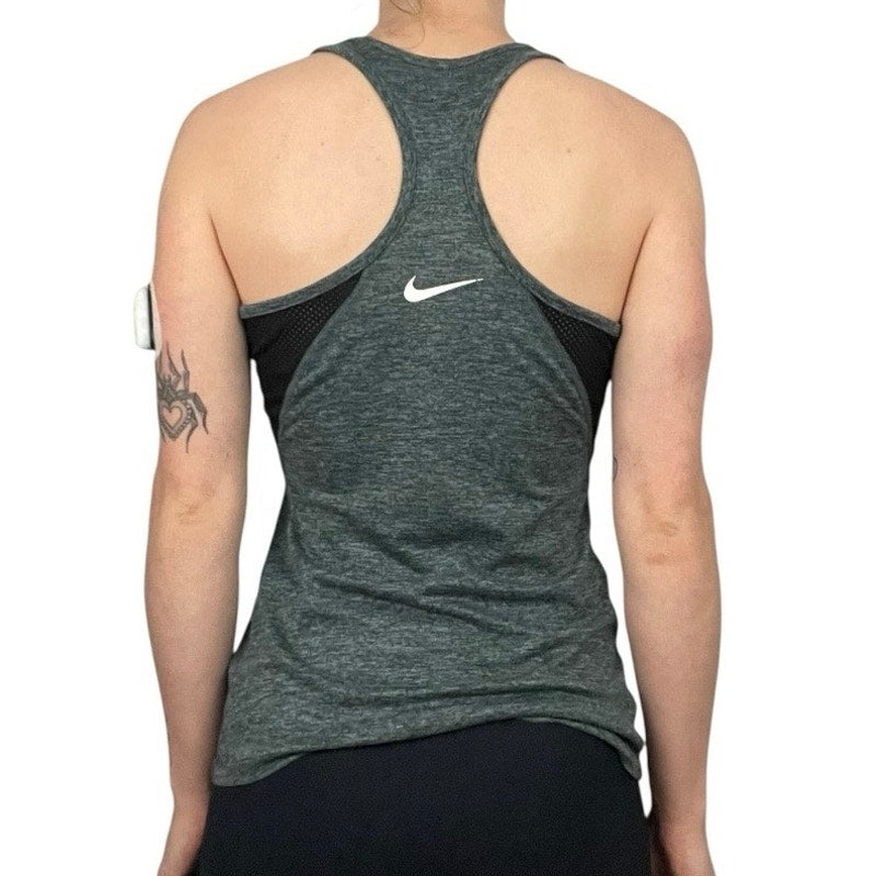Nike Dri-Fit Active Grey Racerback Athletic Tank Top