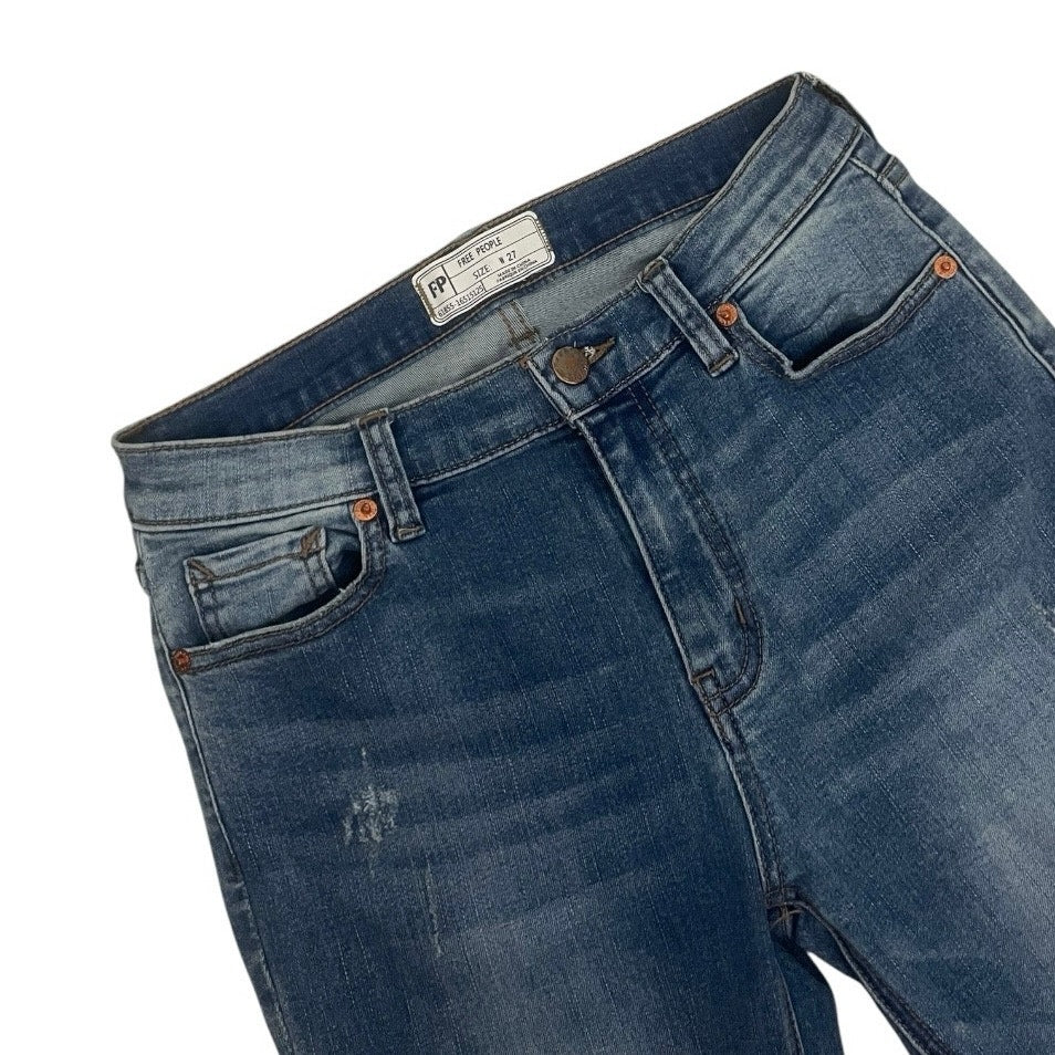 Free People Distressed Skinny Jeans