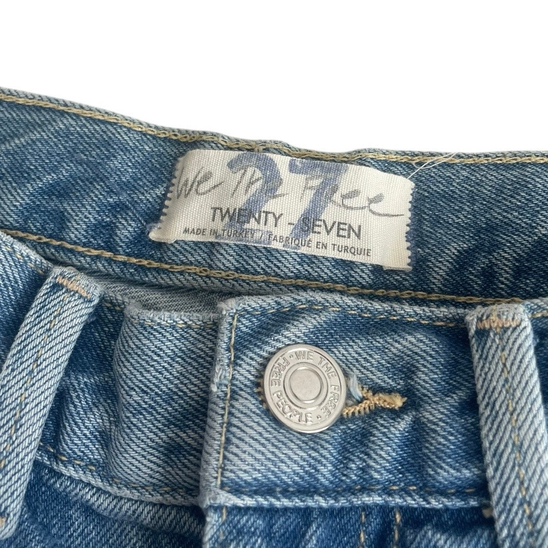 We The Free High Rise Straight Leg Jeans