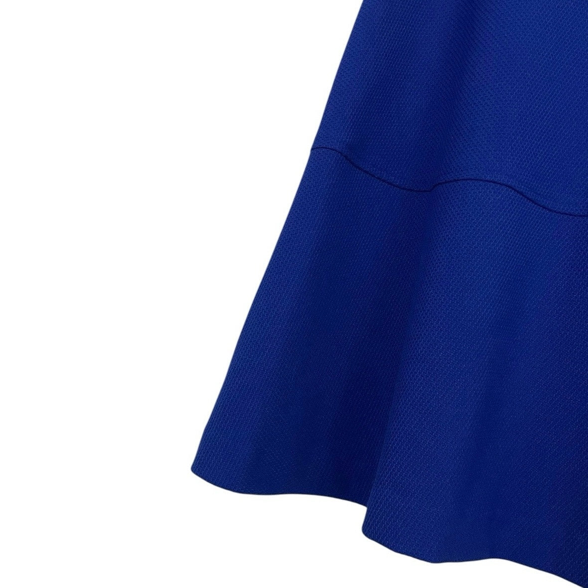 Anne Klein Vibrant Blue A-Line Short Sleeve Dress