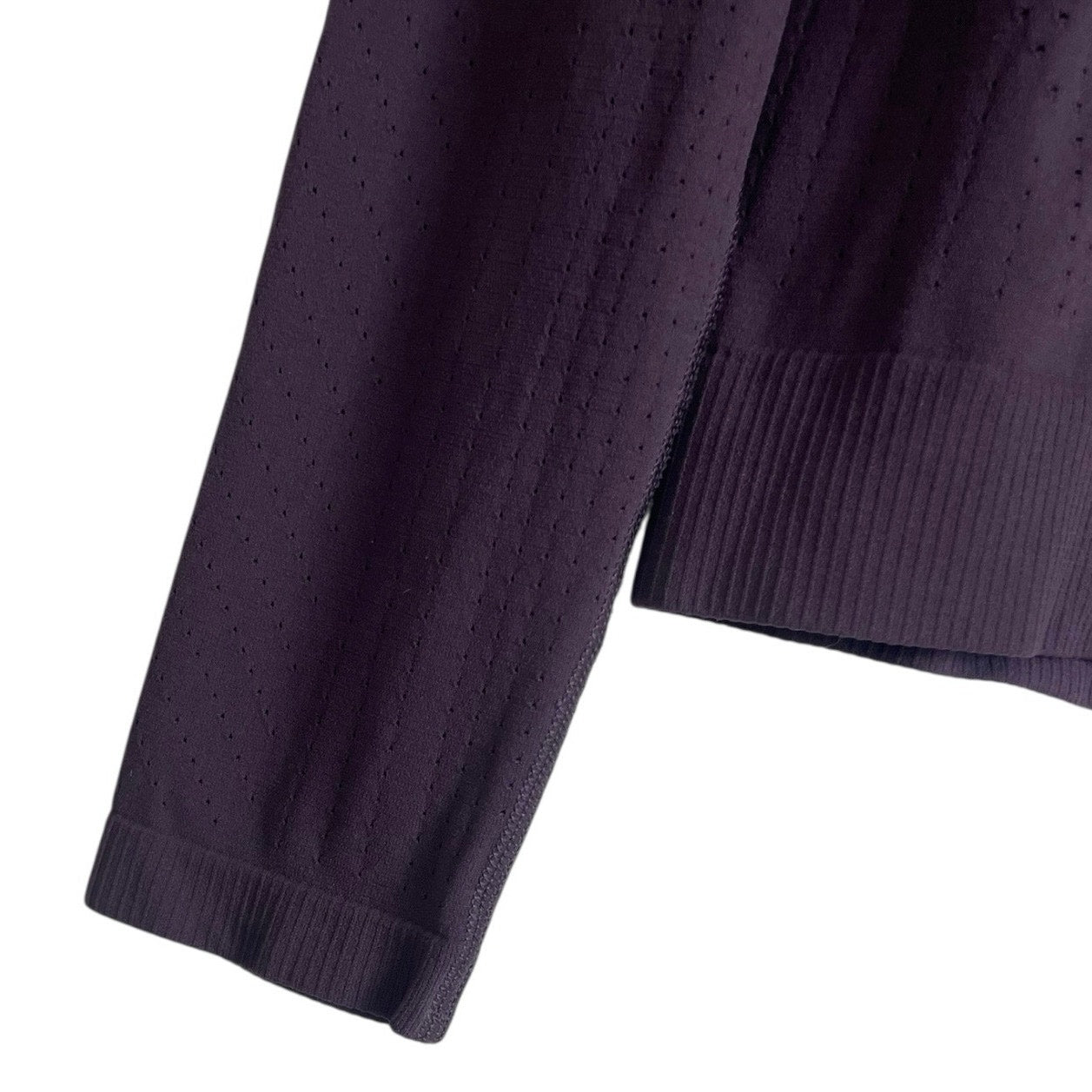 Purple Athletic Long Sleeve Active Top
