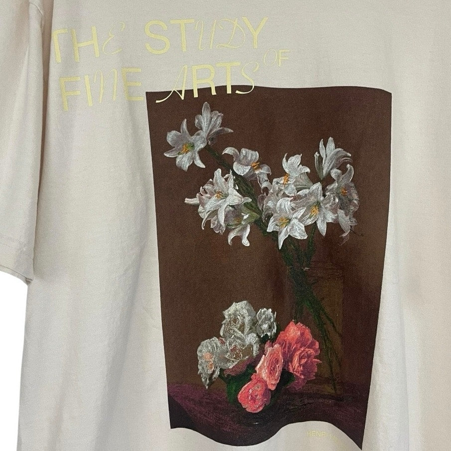 The Met x PacSun The Study of Fine Arts Cream Floral Graphic Tee