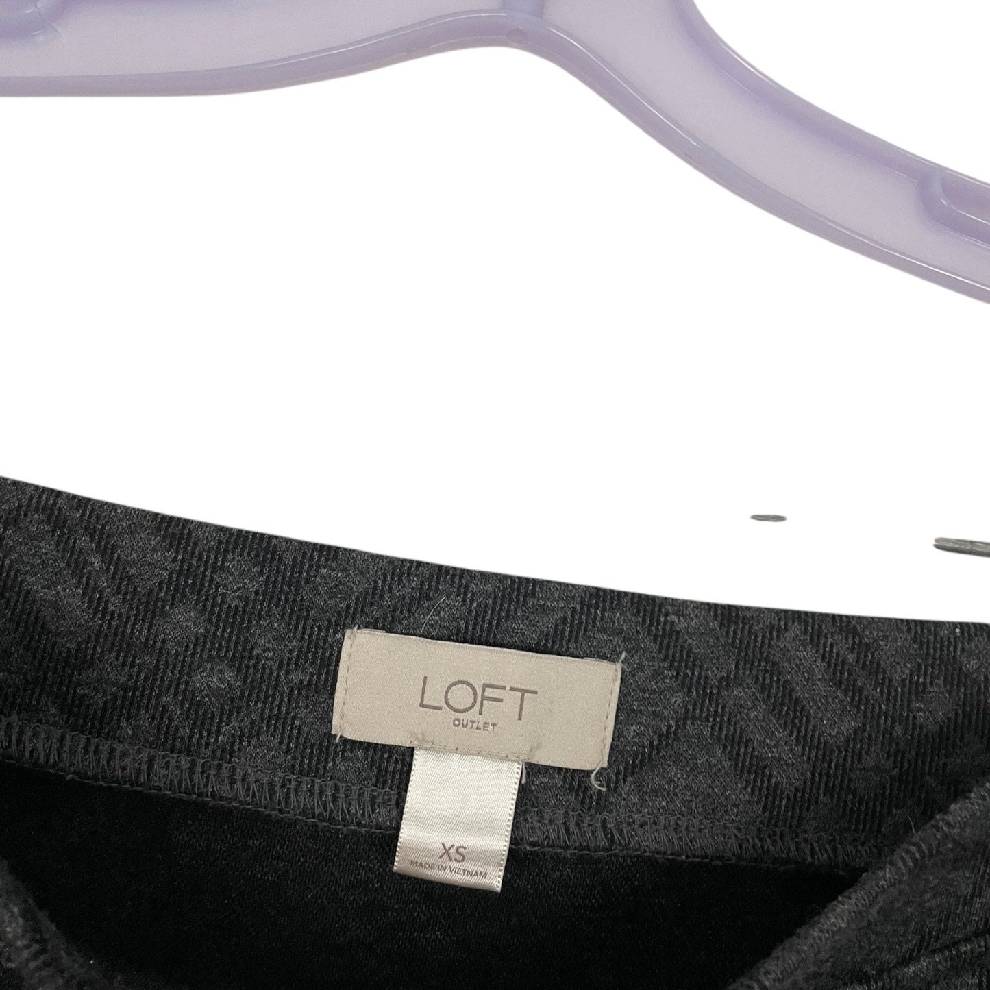 LOFT Outlet Grey Soft Pencil Mini Skirt