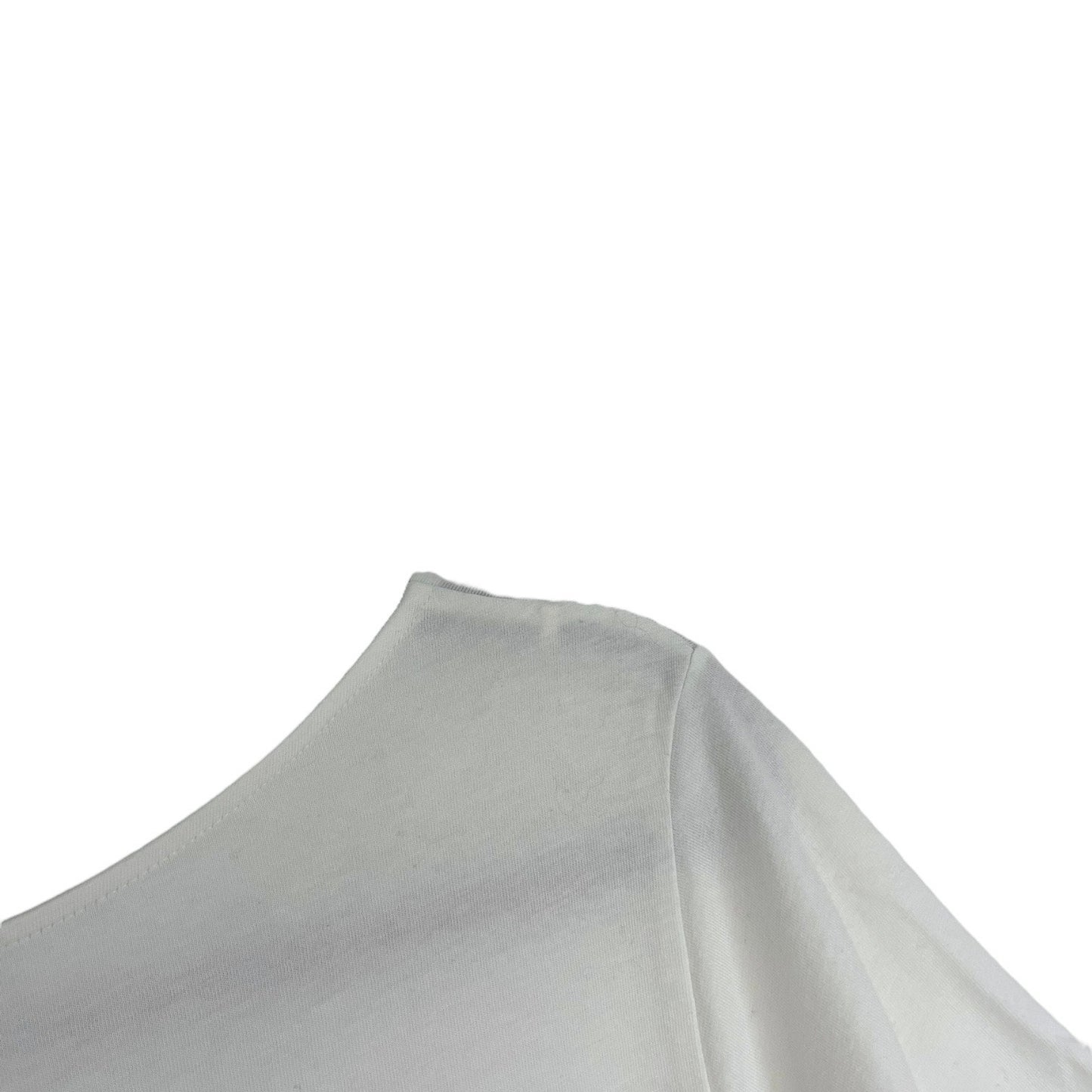 Tahari White Short Sleeve Top
