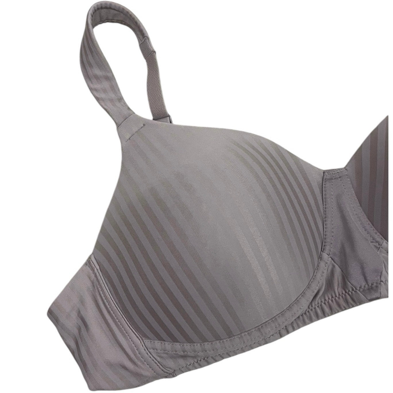 Playtex Purple Striped Padded Bra
