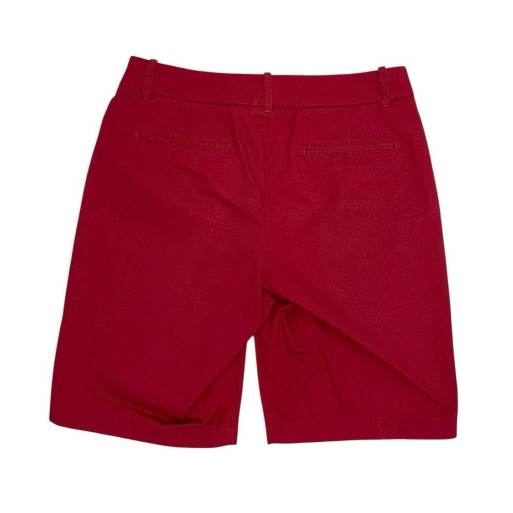 Dockers Red Bermuda Midi Denim Shorts