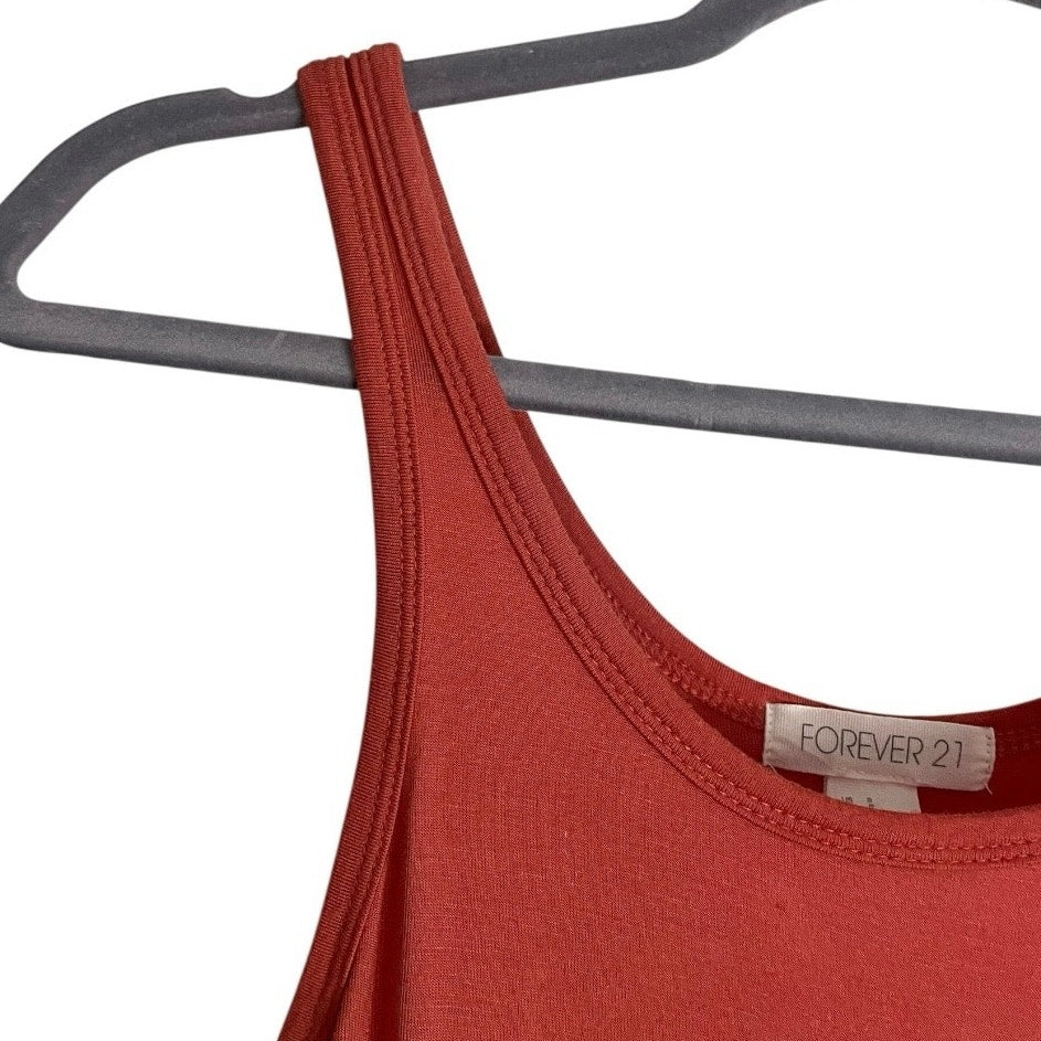 Forever 21 Soft Coral Orange Tank Top