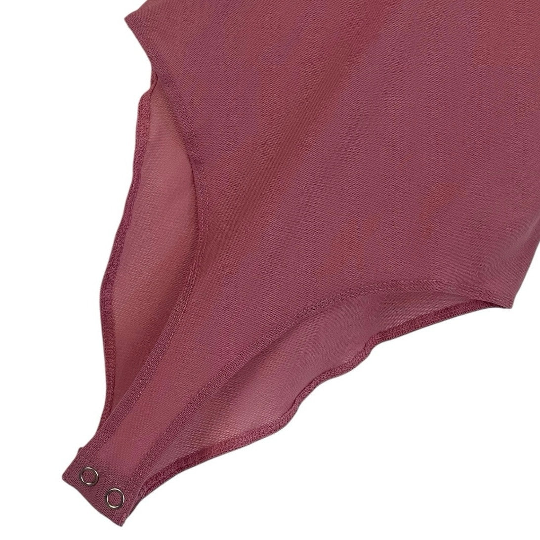 Forever 21 Sheer Pink Bodysuit