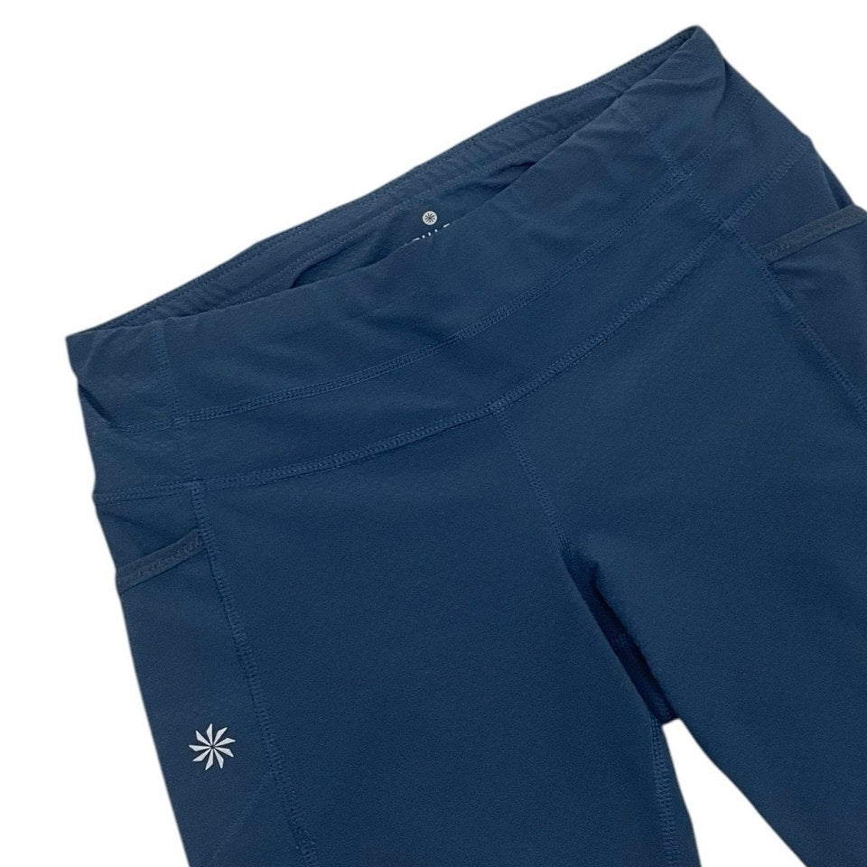 Athleta Navy Blue Capris Cropped Active Leggings