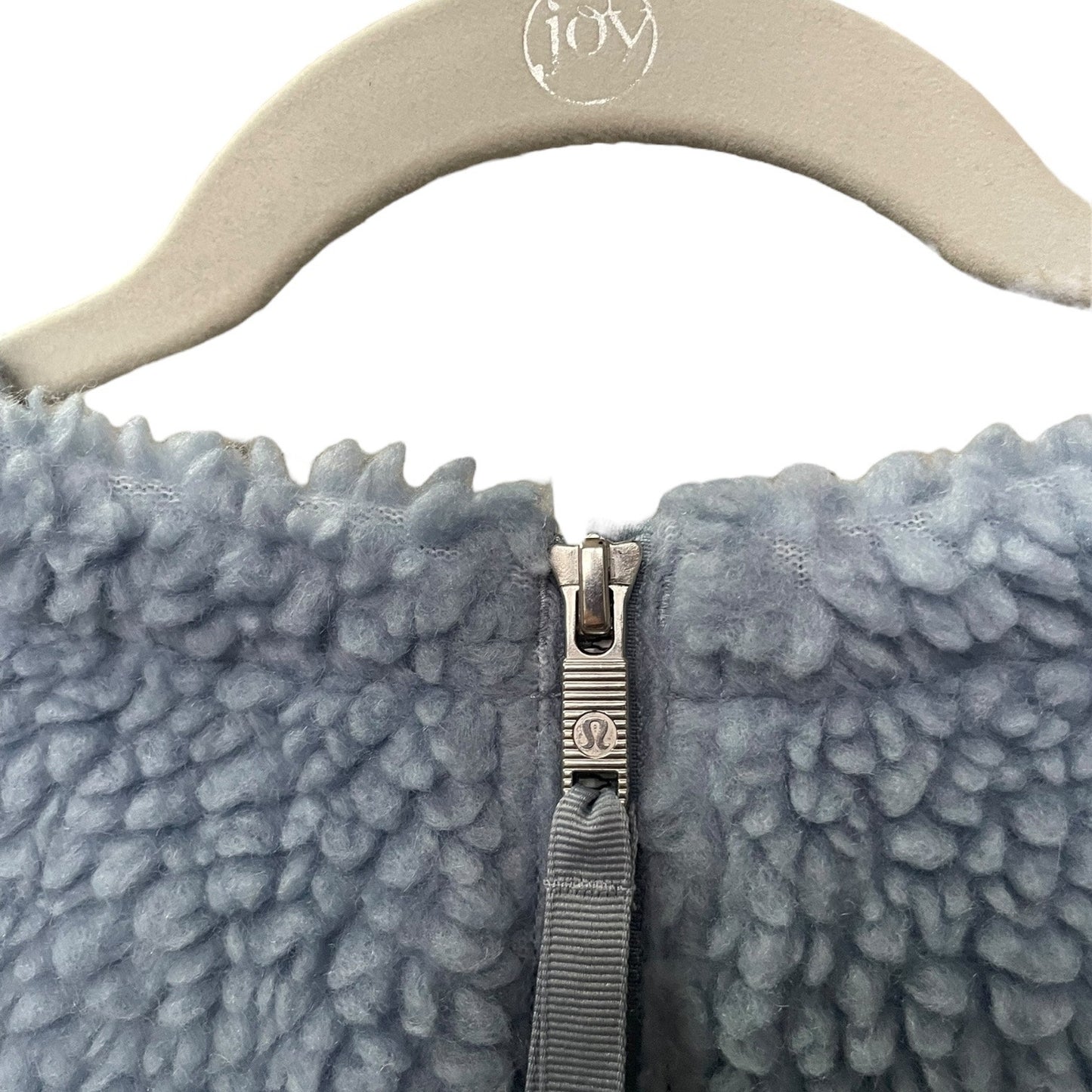 Lululemon Athletica Light Blue Fluffy Sherpa Teddy Sweatshirt