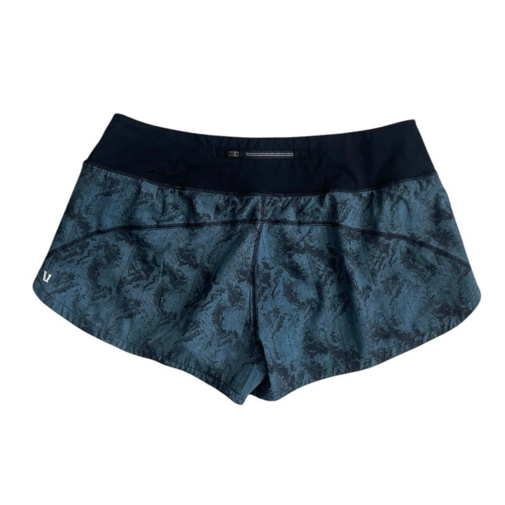 Vuori Blue Athletic Mini Shorts