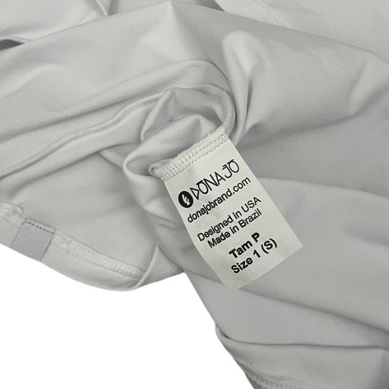 Donajo White Athletic Tank Top