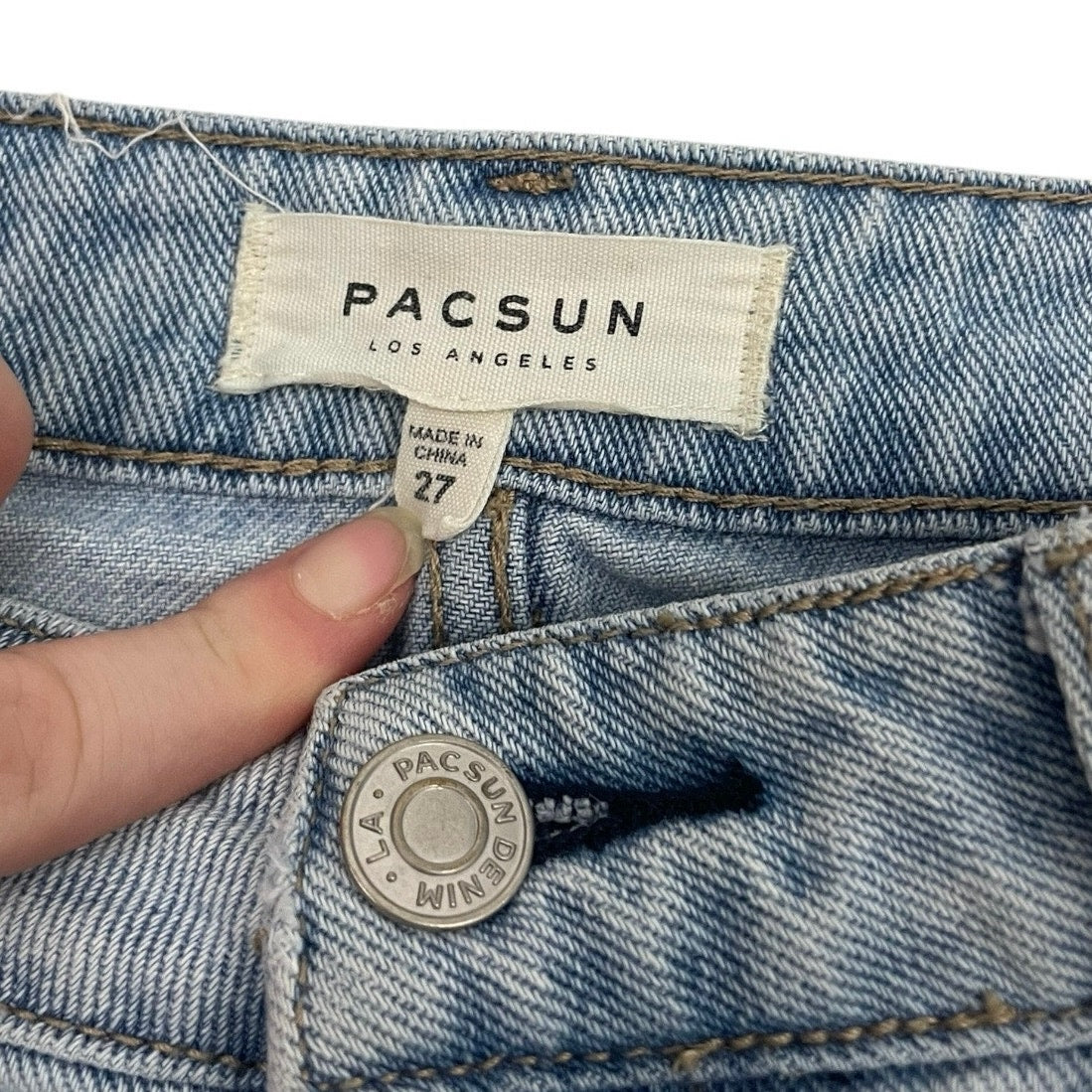 PacSun Denim Mini Jean Skirt
