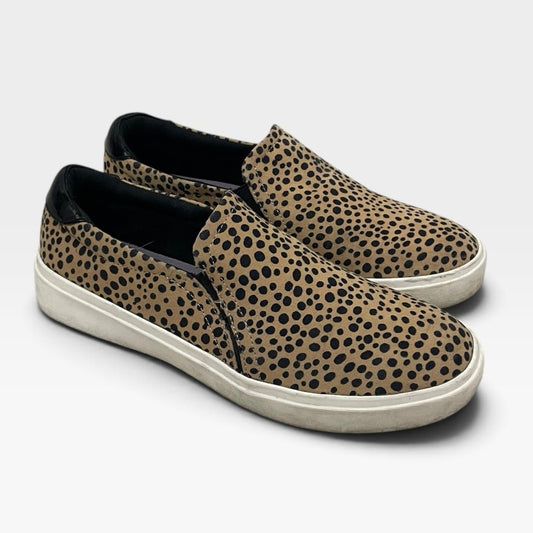 Dr. Scholl's Cheetah Print Faux Suede Slip On Sneakers