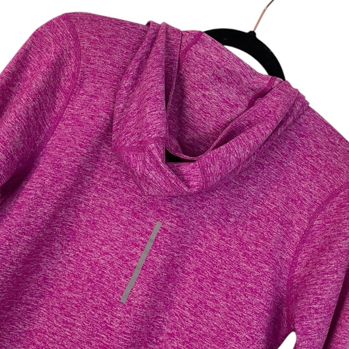 Nike Running Pink Dri-fit Active Hooded Sweatshirt
