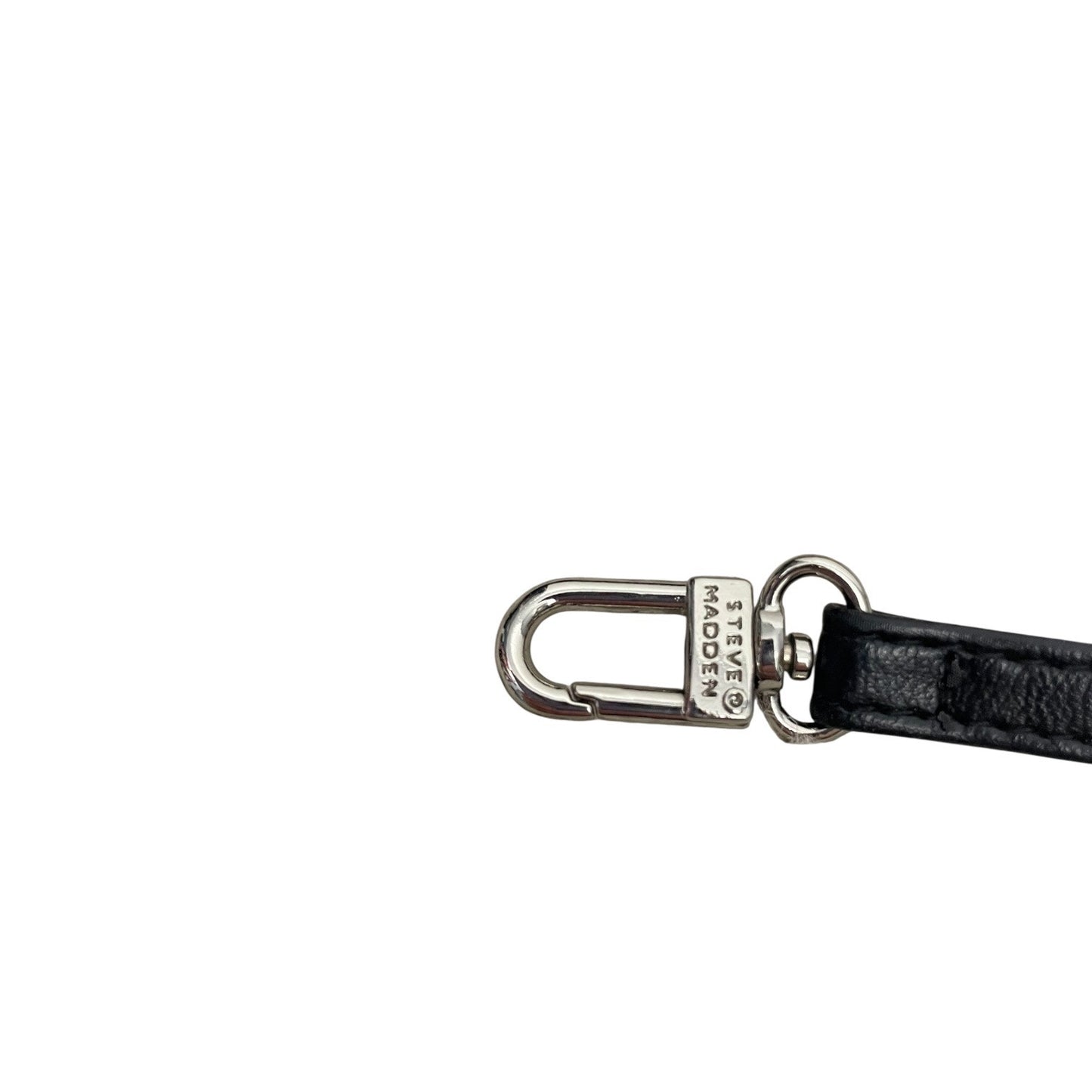NWOT Steve Madden Black Zip Up Cliutch