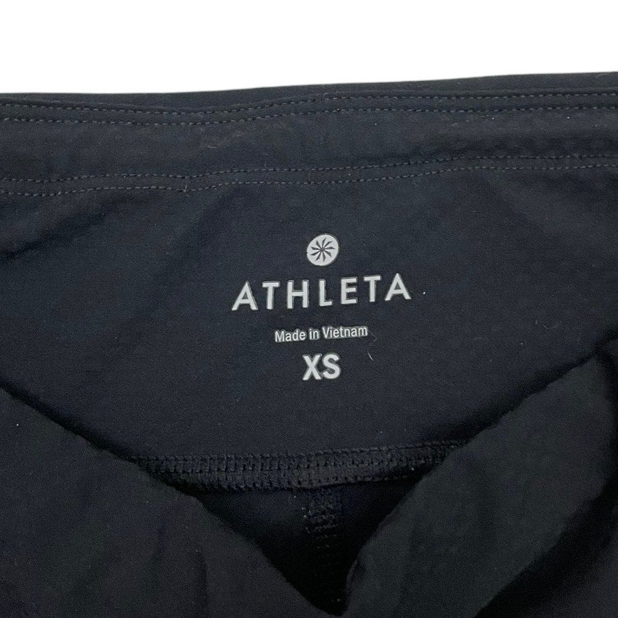 Athleta Black Cropped Athletic Leggings