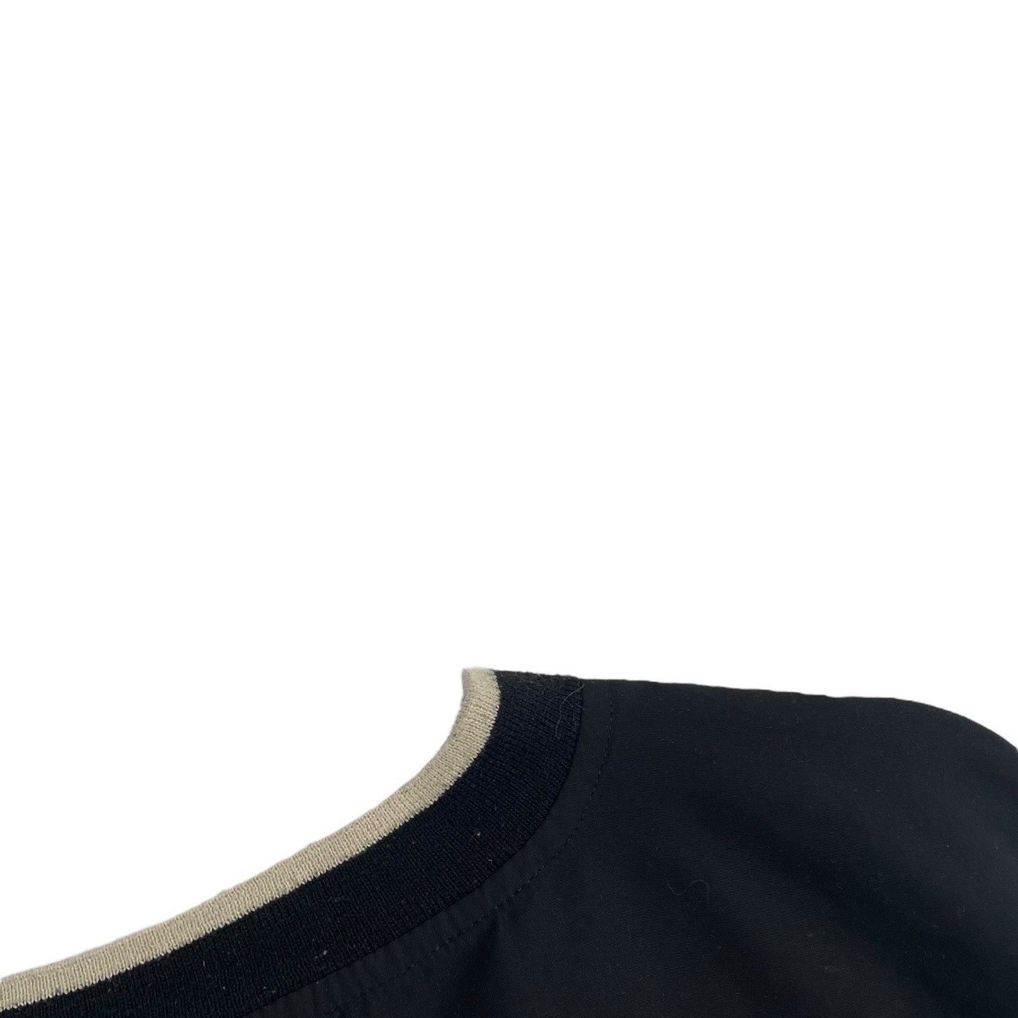 Vintage Bermuda Greens Mens Black V-Neck Pullover Golf Sweatshirt