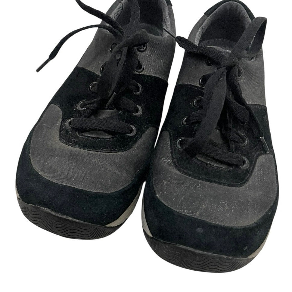 Dansko Black & Grey Lace Up Sneakers