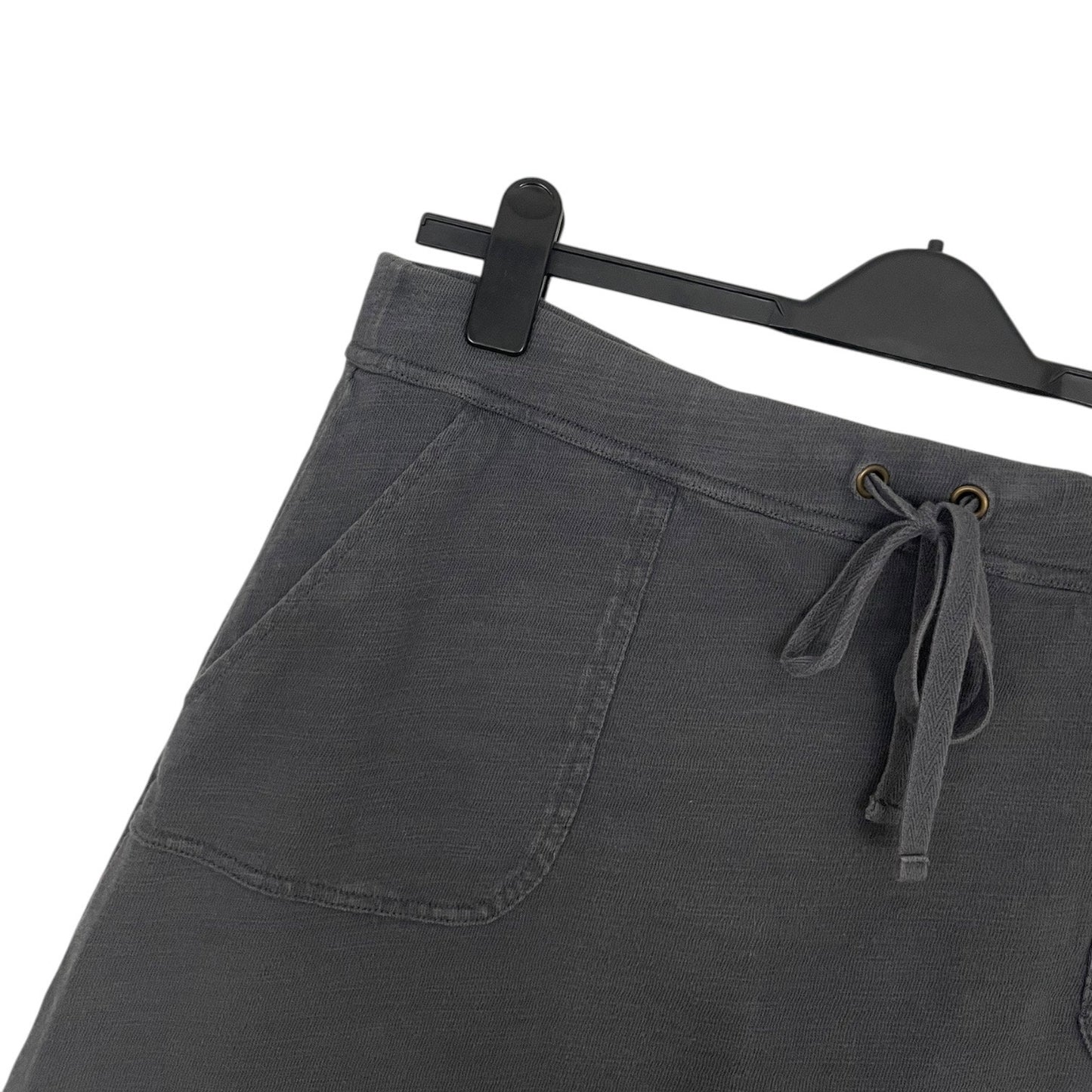 Caslon Grey Casual Cotton Mini Skirt