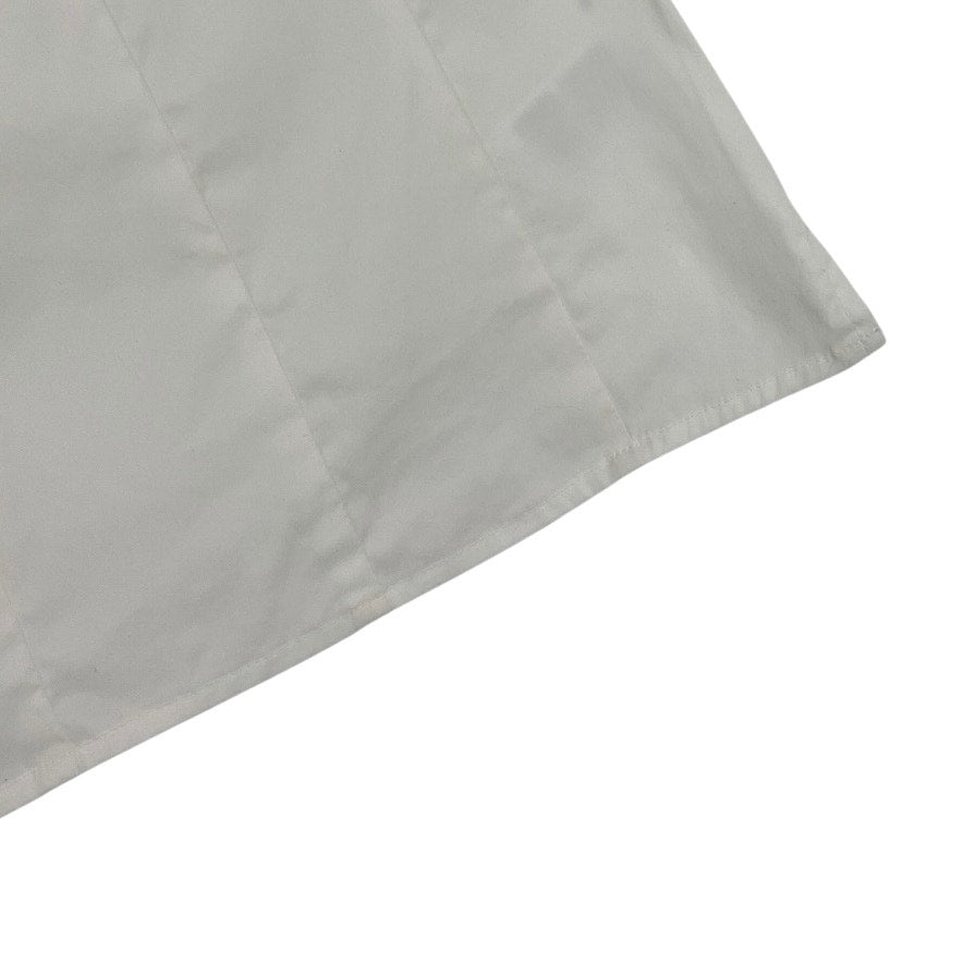 Doncaster White Pleated Short Sleeve Blouse