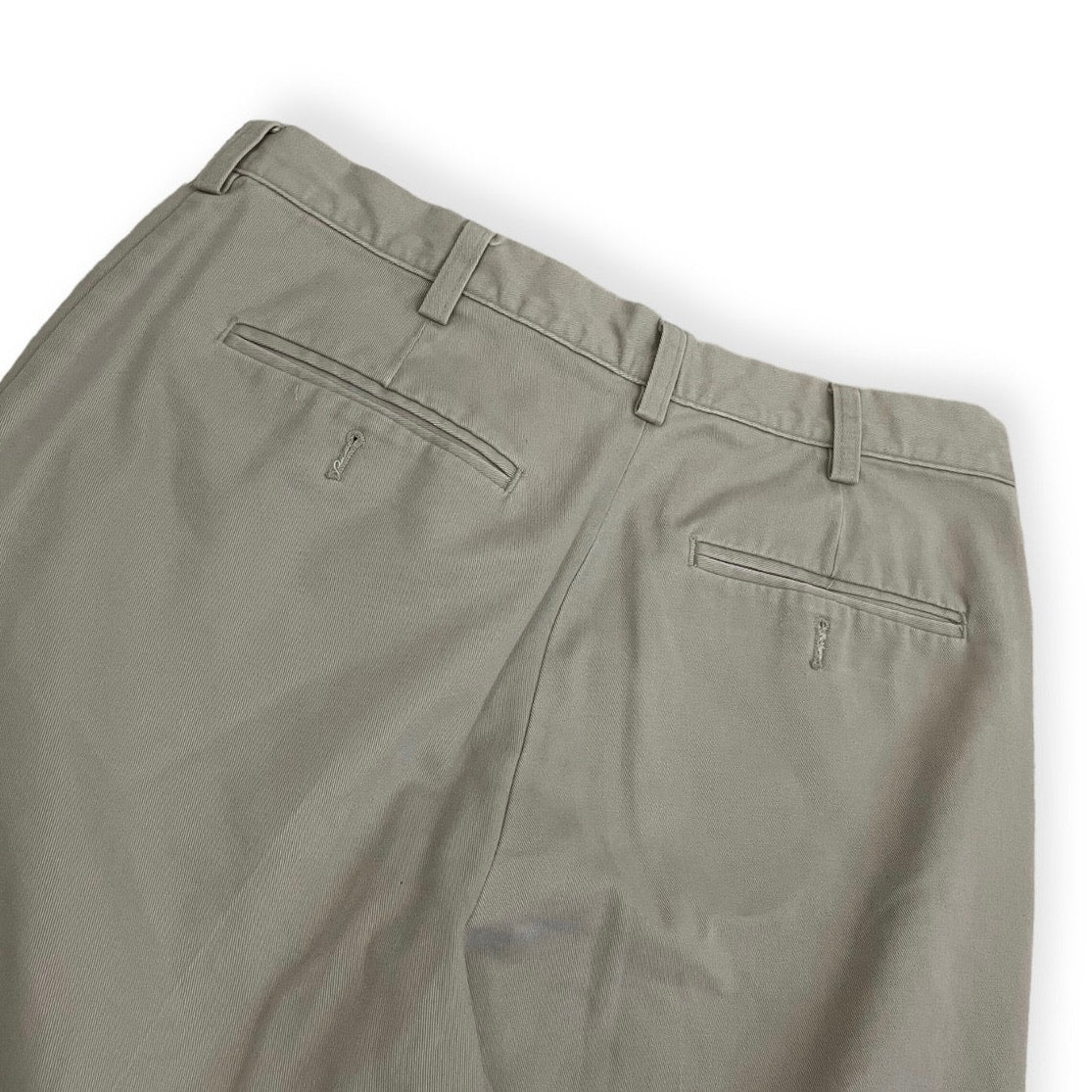 G.H. Bass & Co Mens Tan Cotton Trousers