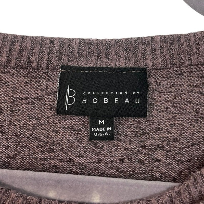 B Collection by Bobeau Purple Long Sleeve Top
