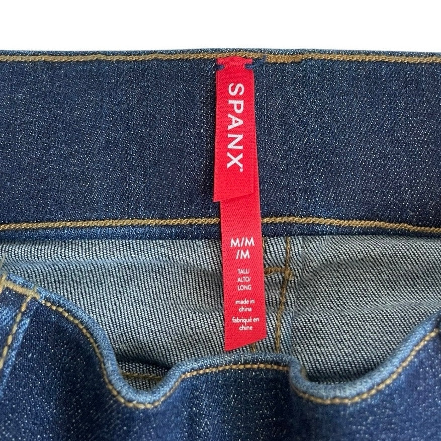 NWT Spanx Midnight Shade Pull-On Tall High Rise Flare Jeans