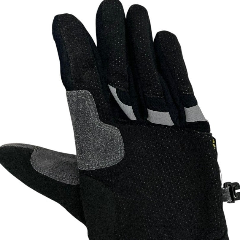 Novara Women's Grey & Black Gloves Medium