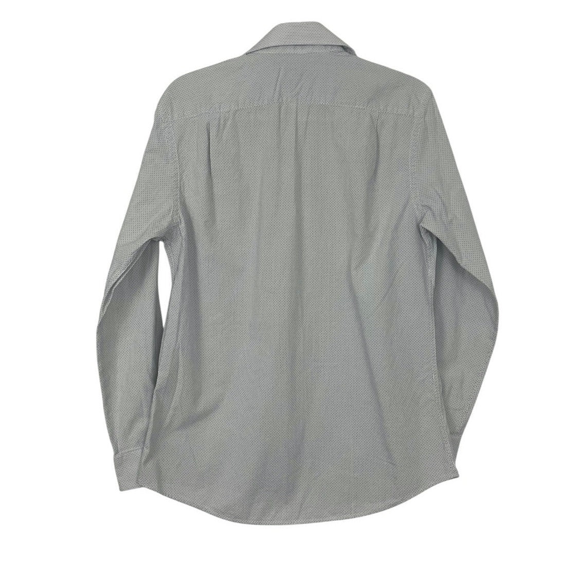 Ben Sherman Mens Tailored Slim Fit Polka Dot Long Sleeve Button Down